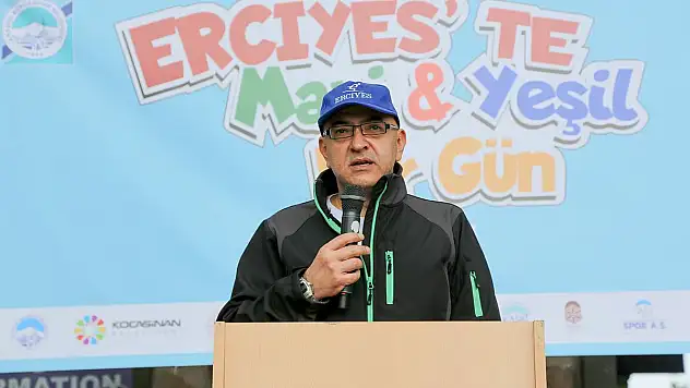 ERCİYES'TE 4,8 TON ATIK ÇÖP TOPLANDI