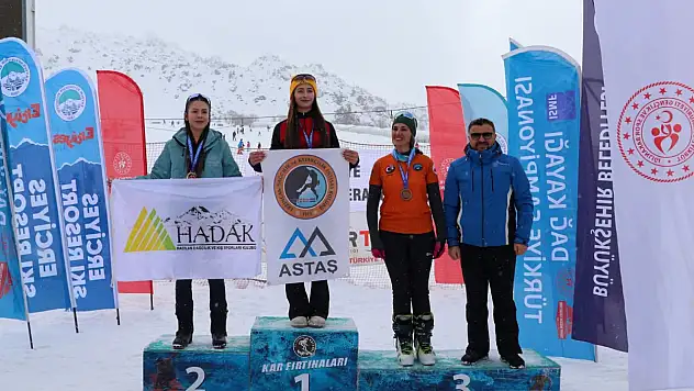 Erciyes'te Dağ Kayağı Türkiye Şampiyonası tamamlandı