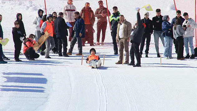 Erciyes'te Geleneksel Kızak Türkiye Şampiyonası düzenlendi