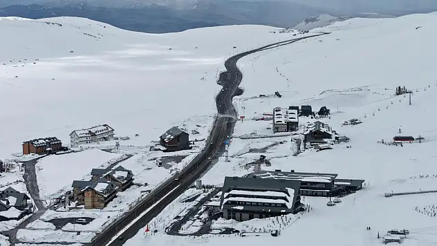 Erciyes'te Kayak Sezonu Nisan Sonuna Kadar Uzadı
