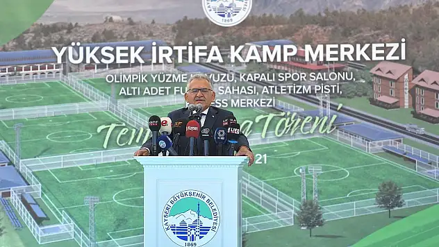 Erciyes Yüksek İrtifa Kamp Merkezi'nde kamp yapacaklar