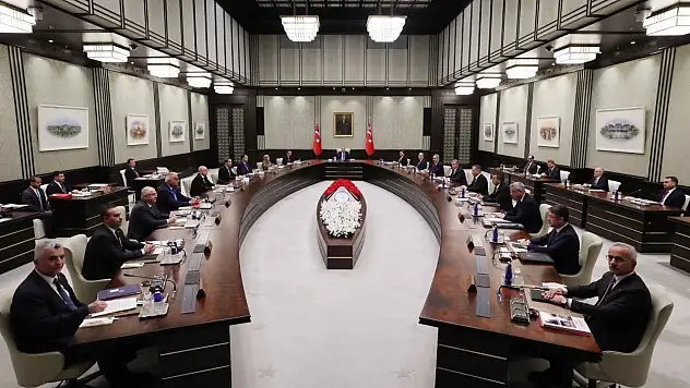 Erdoğan Başkanlığında kabine toplantısı yapıldı