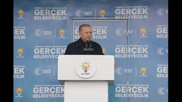 Erdoğan Malatya'dan söz verdi