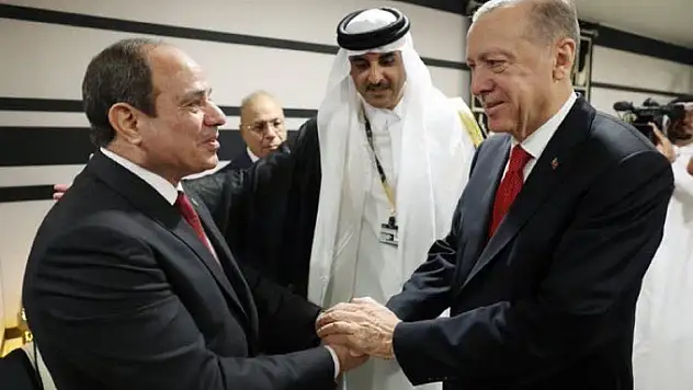 ERDOĞAN, SİSİ İLE GÖRÜŞTÜ