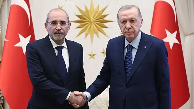 Erdoğan, Ürdün dışişleri bakanı ile görüştü