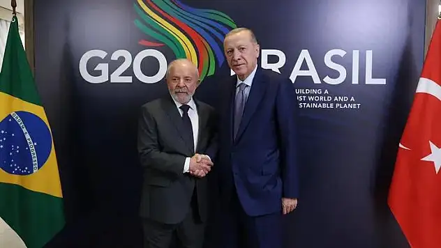 Erdoğan ve Da Silva görüştü
