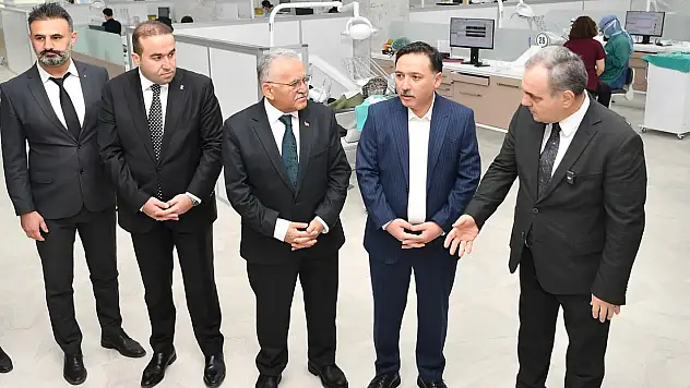 ERÜ Diş Hastanesi ek binası açıldı