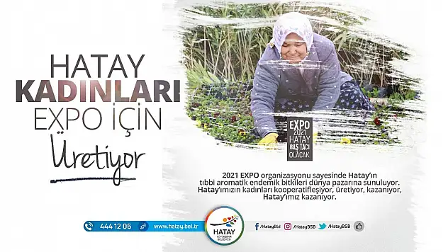 EXPO'YA KADIN ELİ DEĞECEK