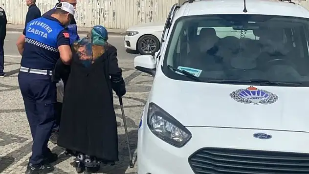 Fatma teyzenin imdadına Zabıta yetişti