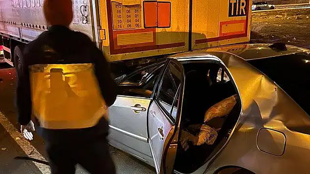 FECİ KAZA 1 ÖLÜ