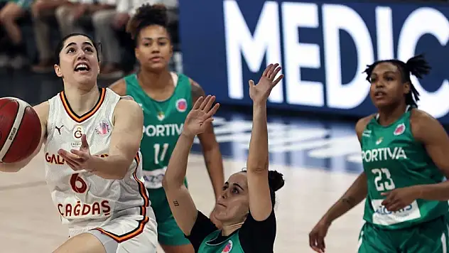 Galatasaray Çağdaş Faktoring, Uniao Sportiva'yı mağlup etti