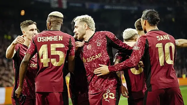 Galatasaray'dan Amsterdam'da farklı galibiyet