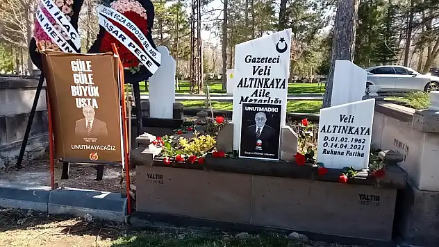 Gazeteci Veli Altınkaya ölüm yıldönümünde anıldı
