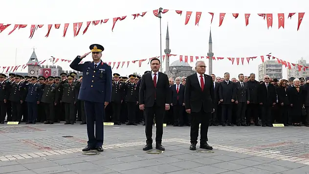 GAZİ MUSTAFA KEMAL ATATÜRK ANILDI