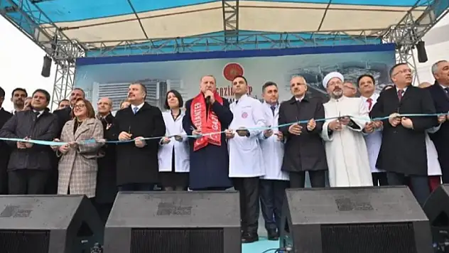 Gaziantep Şehir Hastanesi açıldı