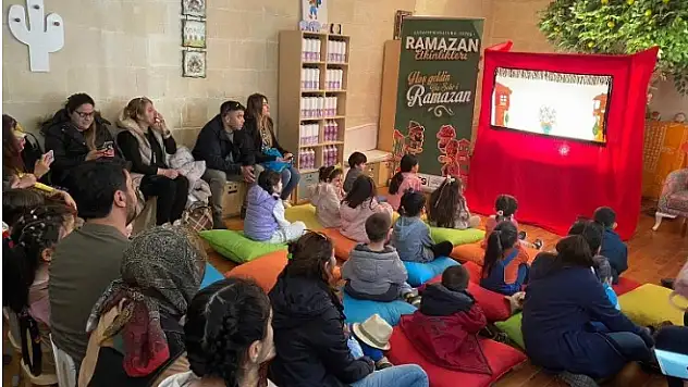 Gaziantep'te, çocuklara özel ramazan etkinlikleri düzenliyor
