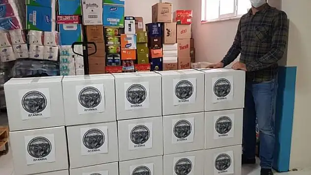 Genç Gazililer Derneği iaşe yardımı