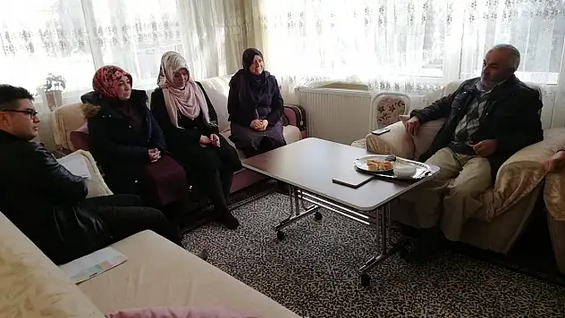 GENÇ KAYMEK'TEN AİLE ZİYARETLERİ
