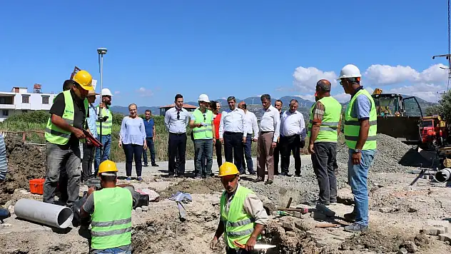GENEL MÜDÜR ÇAPARALİ, 'SAMANDAĞ PASLI BORULARA VEDA EDECEK'