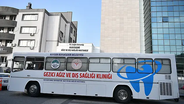 Gezici diş kliniğine yoğun ilgi