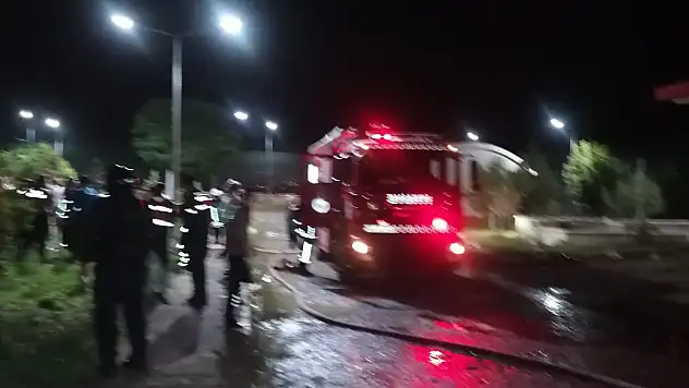 Göç idaresi yandı