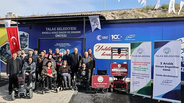 Güneş enerjisi ile şarj olan engelli aracı