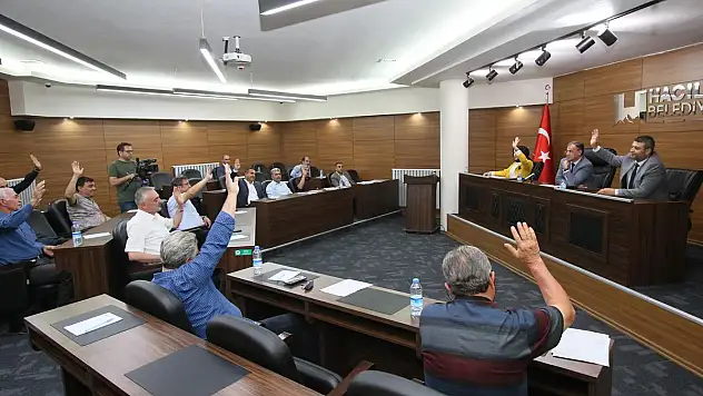 HACILAR BELEDİYE MECLİSİ TEMMUZ AYI TOPLANTISINI YAPTI
