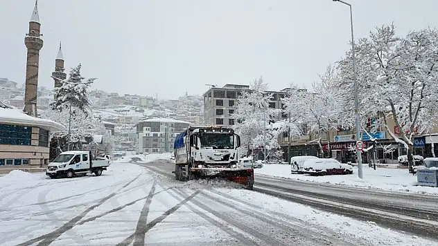 Hacılar'da Kar Mesaisi