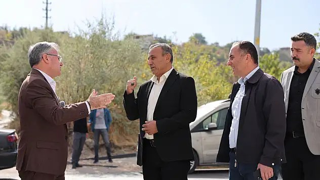 Hacılar Kayseri caddesi yenileniyor