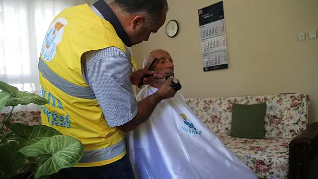 HALİLİYE BELEDİYESİ, YAŞLILARI UNUTMADI
