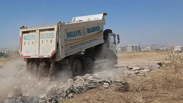 HALİLİYE BELEDİYESİNDEN KIRSALDA YOL SEFERBERLİĞİ