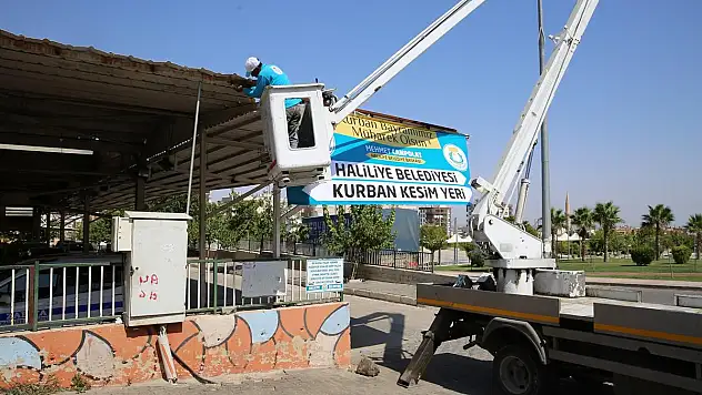 HALİLİYE'DE BAYRAM ÖNCESİ TEDBİRLER HAT SAFHADA