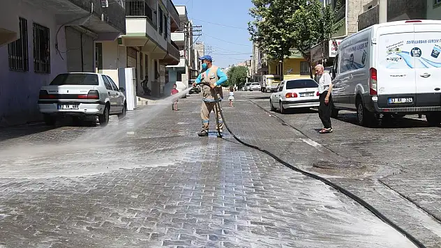 HALİLİYE'DE CADDE VE SOKAKLAR PIRIL PIRIL