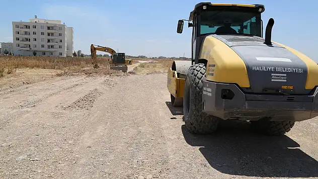 Haliliye de fen işleri çalışmaları