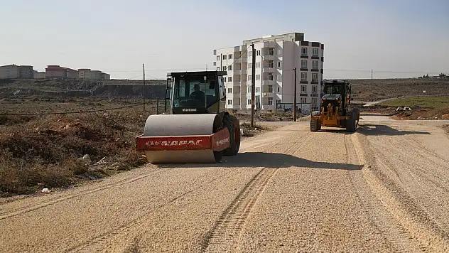 HALİLİYE'DEN DAĞETEĞİ'NDE YOL ÇALIŞMASI
