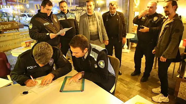 HALİLİYE ZABITASI'DAN 'UYARI' DENETİMİ