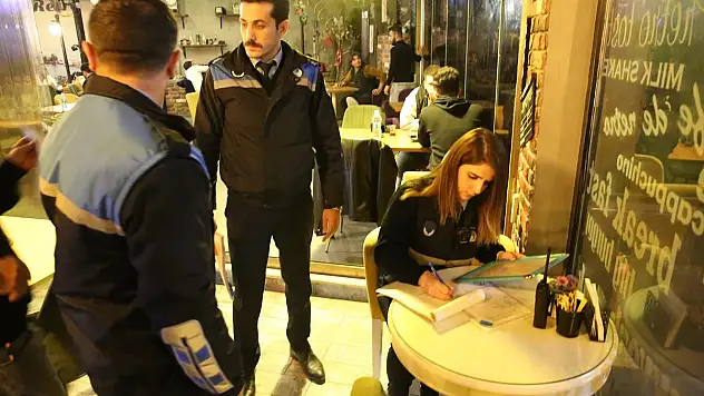 HALİLİYE ZABITASINDAN YILBAŞI DENETİMİ
