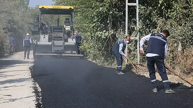 Hasırcılar'a 25 Bin 500 Metrekare Asfalt Yapıldı