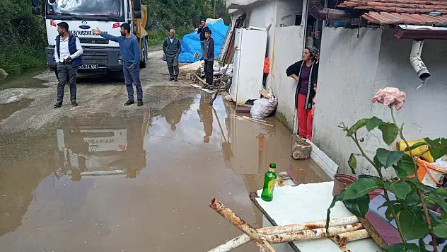 HATAY BÜYÜKŞEHİR BELEDİYESİ'NDEN SELE MÜDEHALE