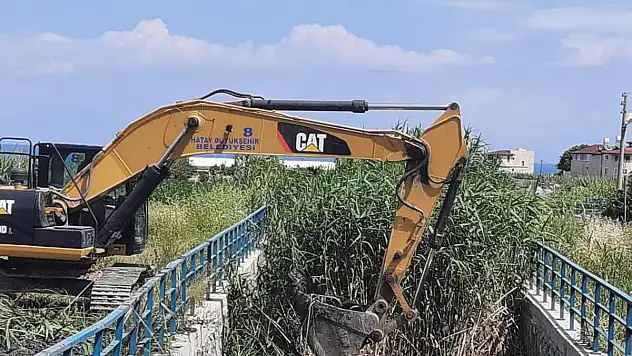 Hatay da Kanal dere temizliği