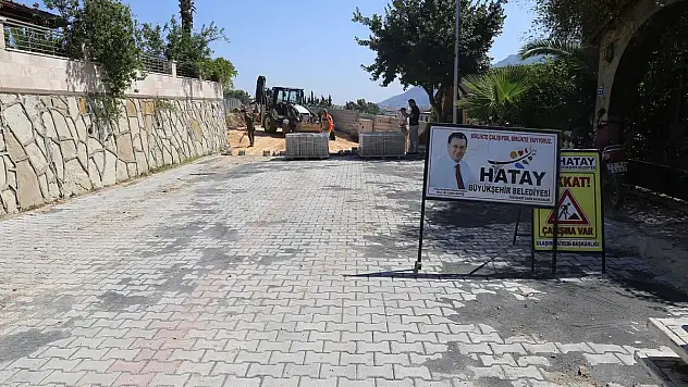 Hatay da yol çalışmaları