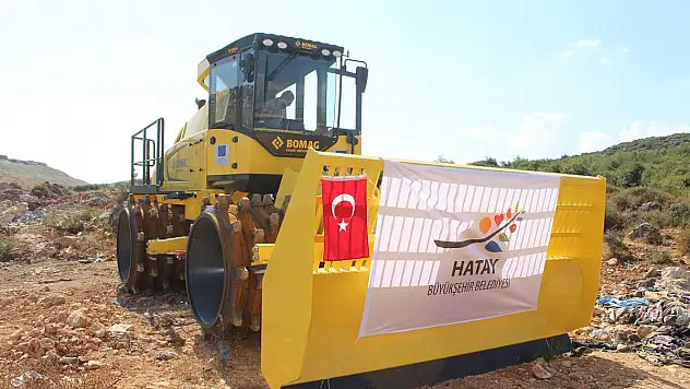 HBB'YE BİRLEŞMİŞ MİLLETLER'DEN ÇÖP KOMPAKTÖRÜ DESTEĞİ
