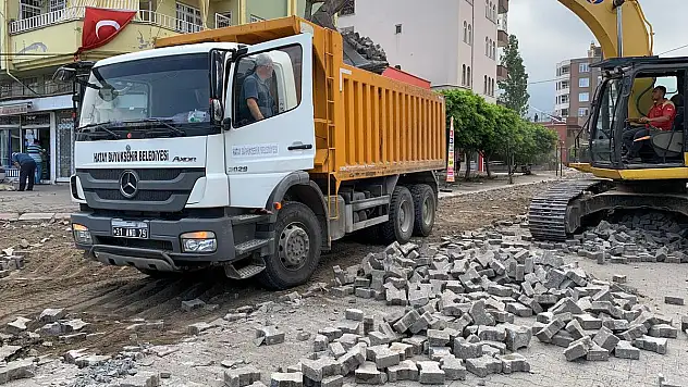 HBB YOL YAPIM ÇALIŞMALARINA DEVAM EDİYOR
