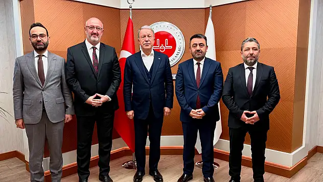 Hulusi Akar'dan Kayseri İl Müftülüğüne ziyaret