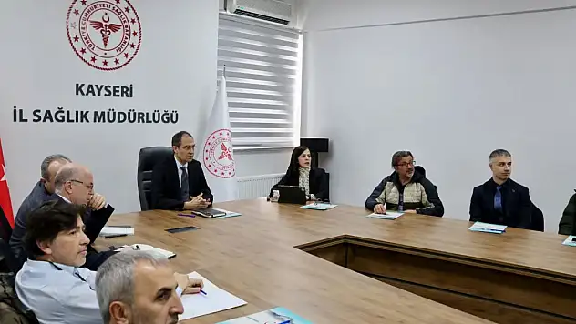 İl Sağlık Müdürü Erşan başkanlığında ASKOM toplantısı