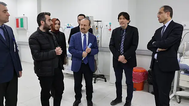 İl Sağlık Müdürü Erşan, Develi'de hekimlerle bir araya geldi