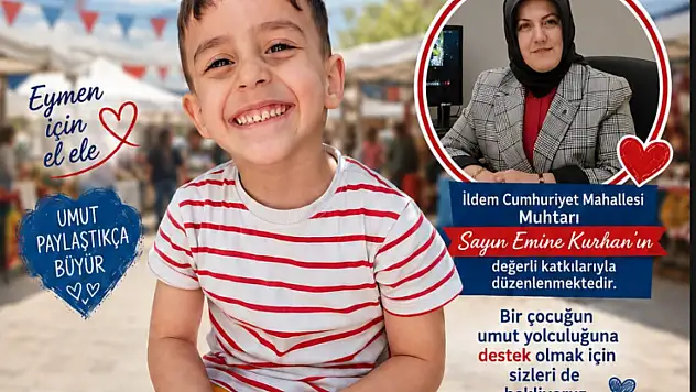İldem'de DMD Savaşçısı Yakup Eymen İçin Dayanışma Seferberliği
