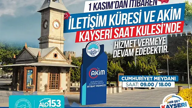 İletişim Küresi, Saat Kulesi'nde hizmet vermeye devam edecek
