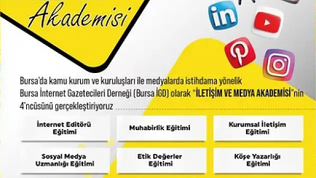İletişim ve Medya Akademisi başlıyor