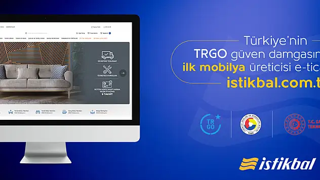 İLK  MOBİLYA ÜRETİCİSİ OLDU